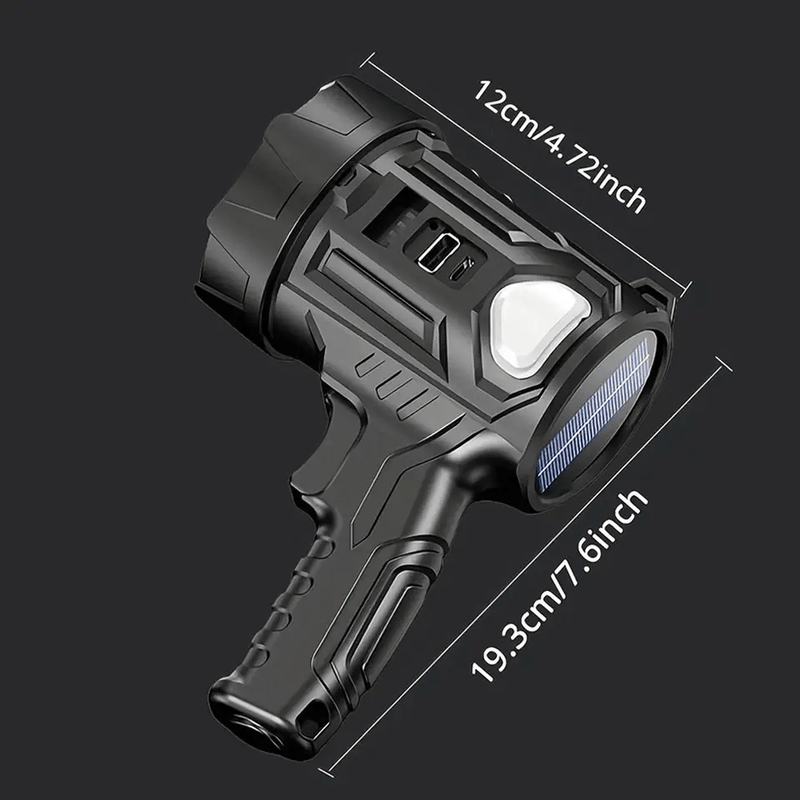salelink.co.nz Unbranded LED Handheld Torch Spotlight LED Handheld Torch Spotlight | Action Outdoors NZ