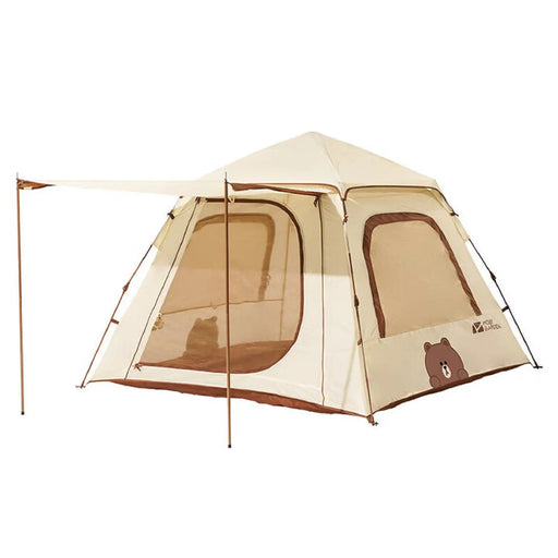 ECOTREK Tent Ecotrek Mobi Garden x LINE FRIENDS Auto Tent 3–4 Person – Brown Bear MGD2435 Ecotrek Mobi Garden x LINE FRIENDS Auto Tent 3–4 Person – Brown Bear MGD2435