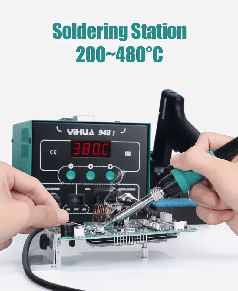 LCD Soldering Iron Desoldering 2in1 Station – view 4