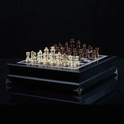 China Dropship Ornament Wooden Chess Ornament Set For Decoration Teaching And Competition Wooden Chess Ornament Set For Decoration And Teaching
