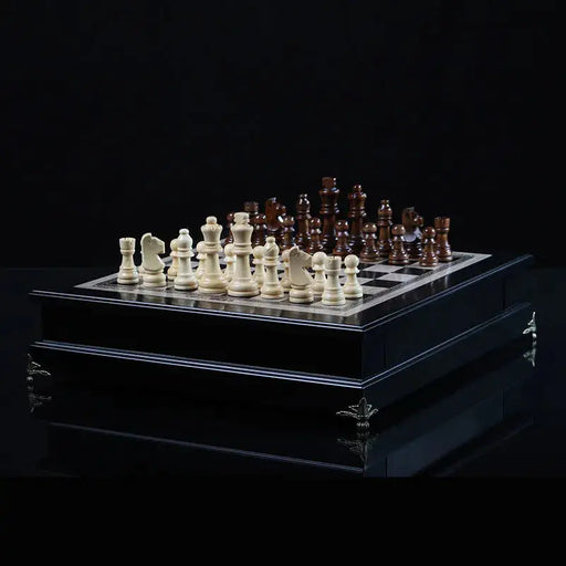 China Dropship Ornament Wooden Chess Ornament Set For Decoration Teaching And Competition Wooden Chess Ornament Set For Decoration And Teaching