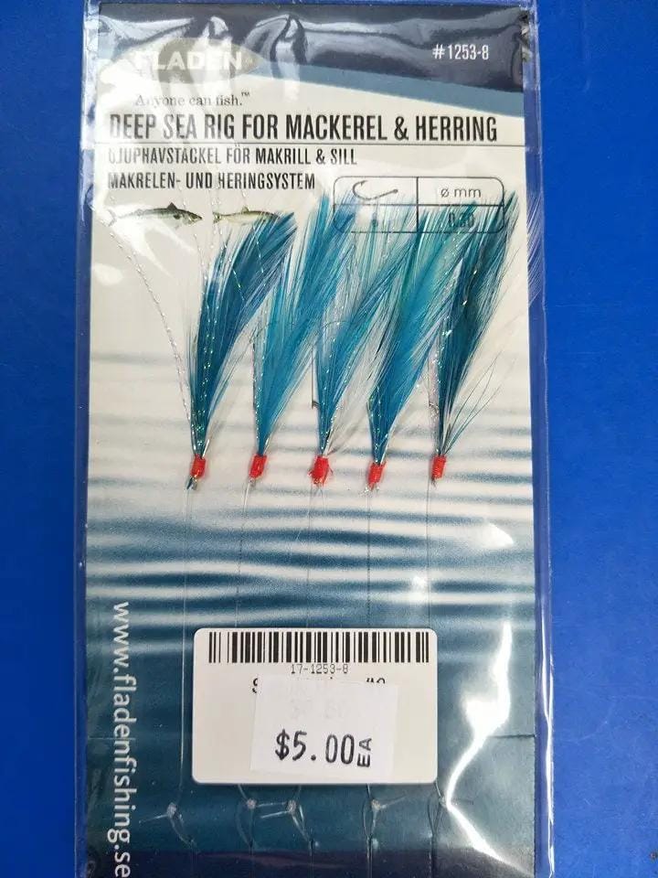 Fladen SABIKI Deep Sea Rig for Mackerel & Herring Deep Sea Rig for Mackerel & Herring | Action Outdoors NZ