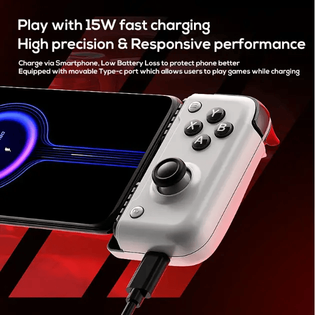 Mobile Gaming Controller for Android iPhone 15 – view 2