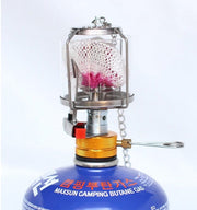 Mead's Supply & Equipment Outfitters limited Camping Lighting Portable Gas Camping Lantern With Copper And Steel Electronic Ignition Portable Copper and Steel Gas Camping Lantern