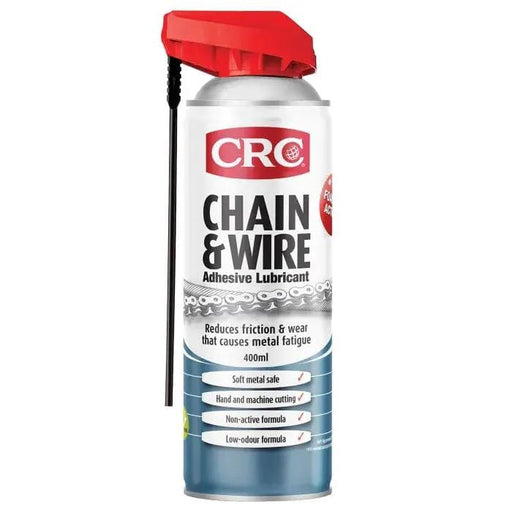 Wholesale CRC Chain & Wire Lubricant 400ml - Chain Lubricant Spray (Pack of 6)