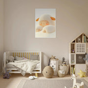 Blank Wall Print Shop Print Material Fluffy Sheep Asleep Fluffy Sheep Asleep
