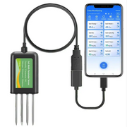 8-in-1 Soil Sensor for pH, EC, Moisture, Temp & NPK Testing – view 1