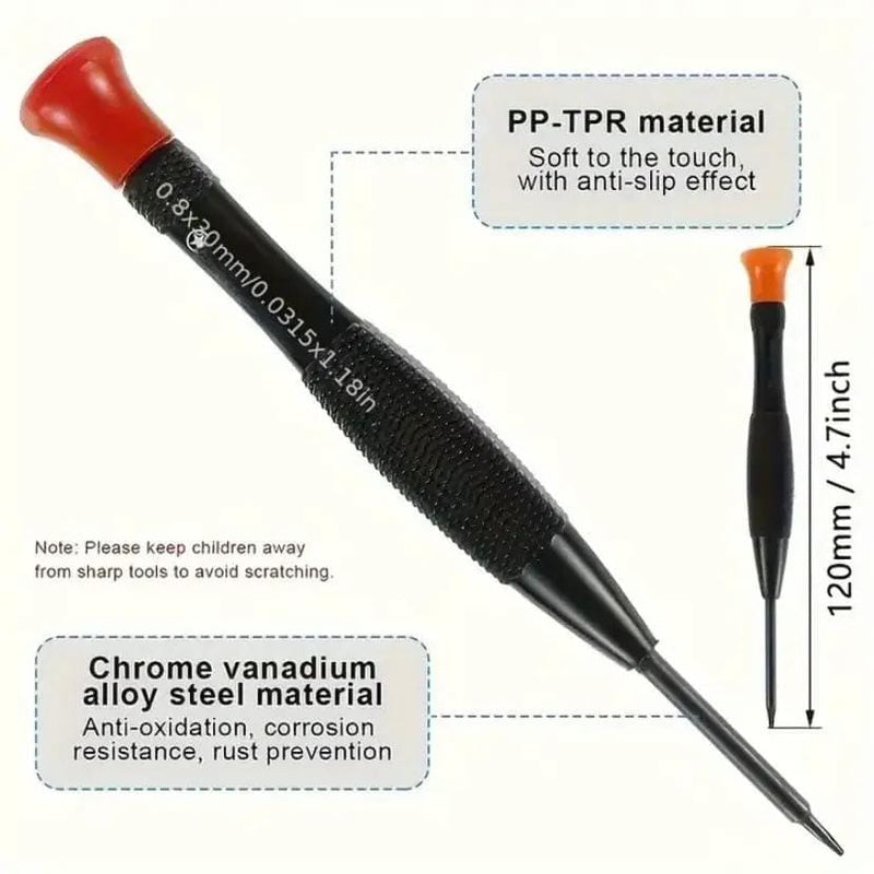 That Watch Shop Watch Tools 8 Piece Precision Screwdriver Set 8 Piece Precision Screwdriver Set