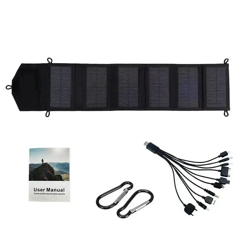 Habicare SS 20W - 30W Outdoor Solar Panel for Camping & Emergency Habicare 20W 30W Outdoor Solar Panel For Camping