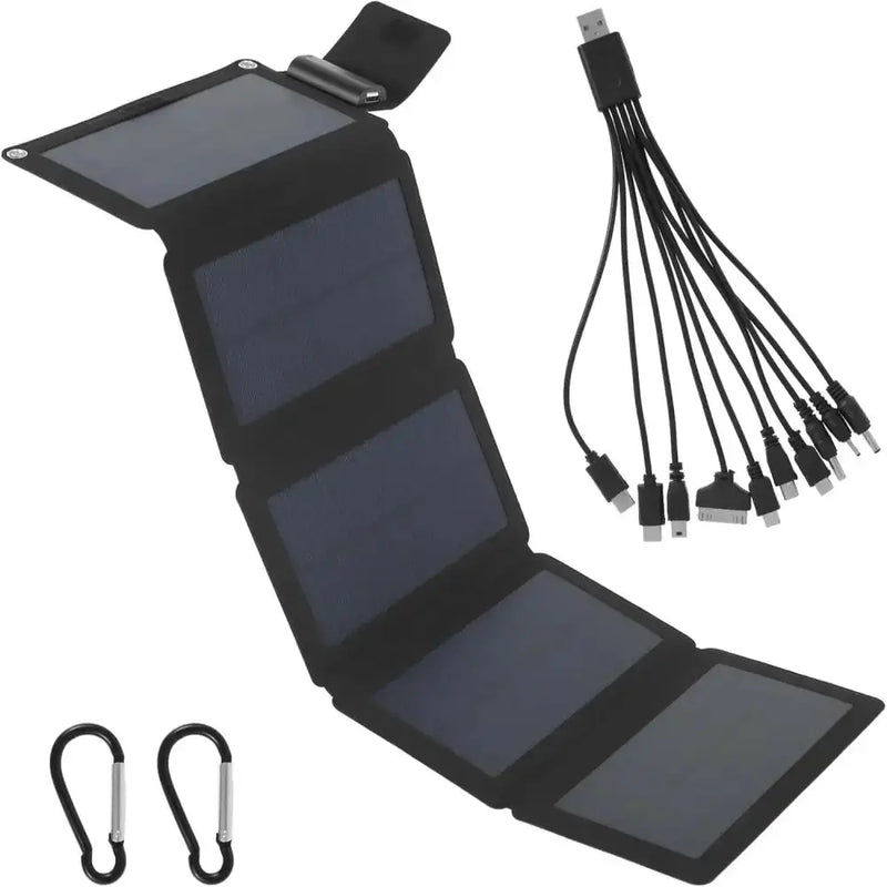 Habicare SS 20W - 30W Outdoor Solar Panel for Camping & Emergency Habicare 20W 30W Outdoor Solar Panel For Camping