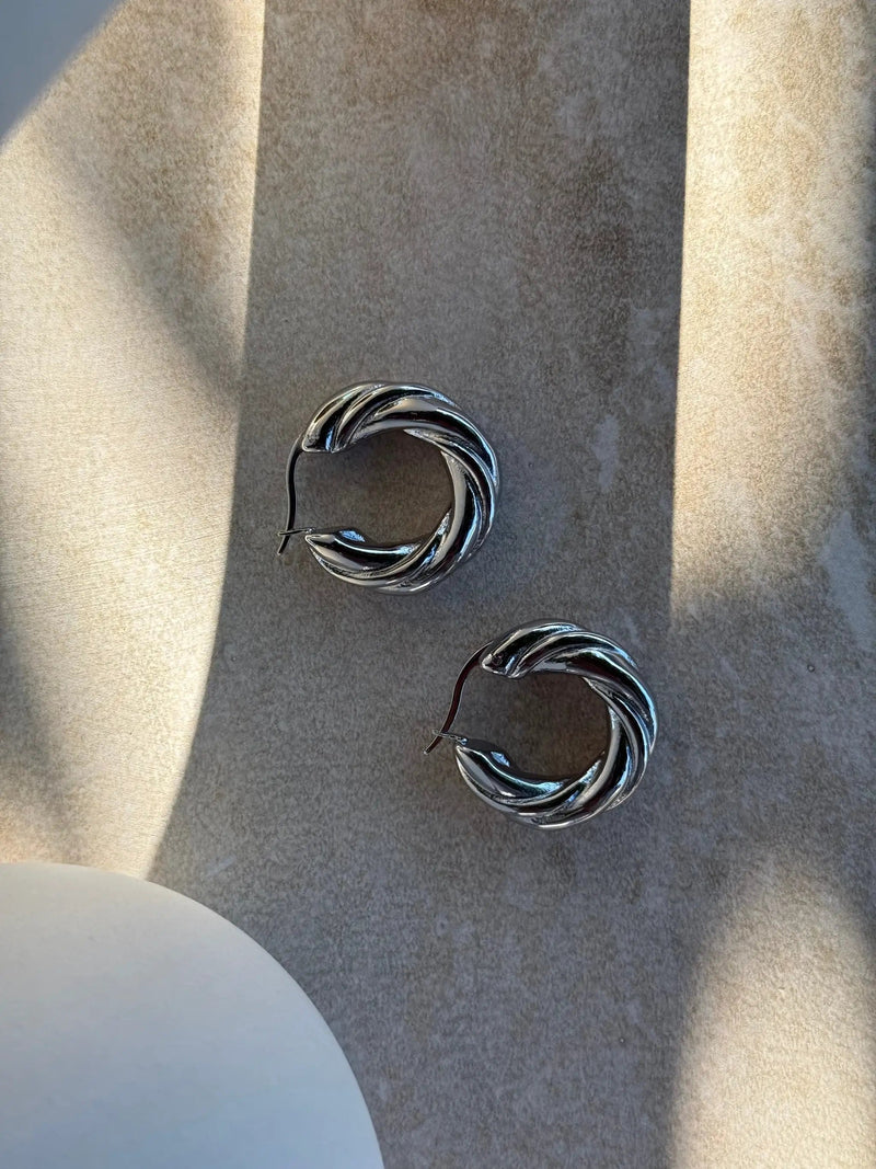 Tahana Jewellery Earrings Tāwhirowhiro Silver Earrings Tāwhirowhiro Silver Earrings