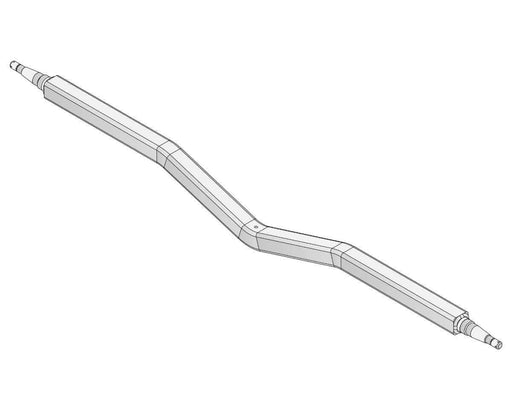 Trojan Gull Wing Axle Non Braked 1500kg Galvanised For Trailer Builders Heavy Duty Corrosion Resistant Precise – view 1
