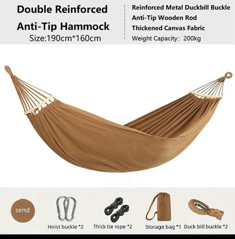 Double Reinforced Anti-Tip Hammock THTF00114 by ECOTREK