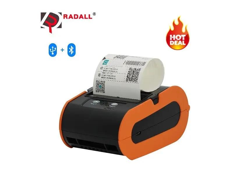 USB 80mm Thermal Sticker Tracking Label Printer Paper Barcode Printing Machine – view 1