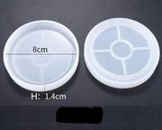 Resin Art NZ Moulds Coaster Moulds - Round/Square/Hexagonal Coaster Moulds - Round/Square/Hexagonal | NZ