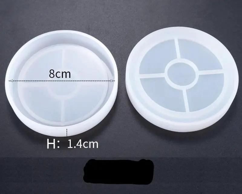 Resin Art NZ Moulds Coaster Moulds - Round/Square/Hexagonal Coaster Moulds - Round/Square/Hexagonal | NZ