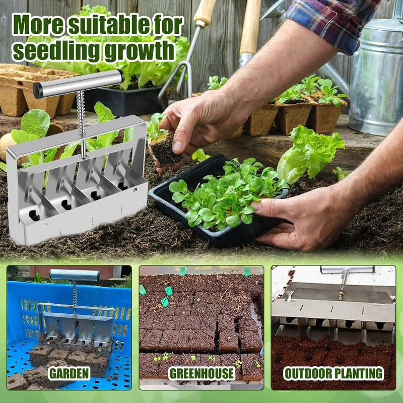 salelink.co.nz Unbranded Manual Soil Blocker Manual Soil Blocker | Action Outdoors NZ
