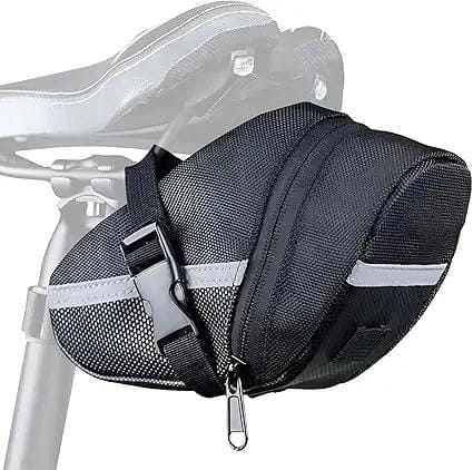ECOTREK Cycling Accessories Ecotrek Bicycle Saddle Bag – Lightweight Velcro Seat Bag for MTB, Road Bike & E-Bike JS15505 Ecotrek Bicycle Saddle Bag – Lightweight Velcro Seat Bag for MTB, Road Bike & E-Bike JS15505