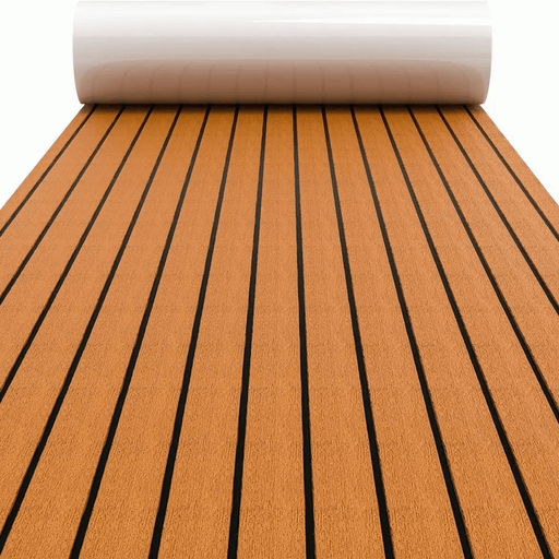 EVA Foam Teak Sheet Boat Decking Faux Marine Floor Board – view 1