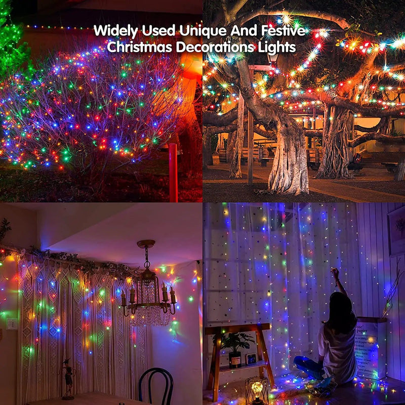 4M Outdoor Fairy String Lights Decorations Hanging Lights – view 4