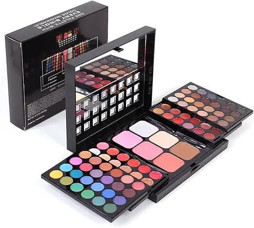 Poppy Gifts Professional 78 Colors Eye Shadow Palette Makeup Contouring Kit Professional 78 Colors Eye Shadow Palette Makeup Contouring Kit