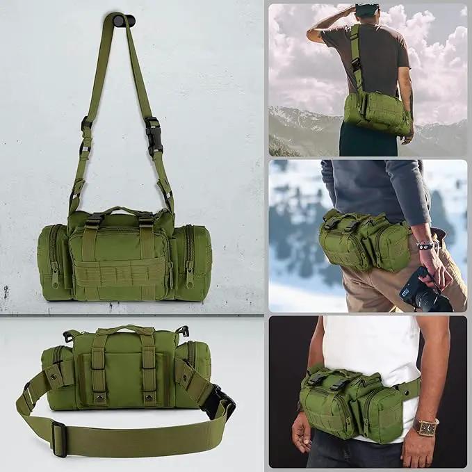 Ecotrek DSLR Camera Sling Bag - Waterproof Tactical Outdoor Waist / Shoulder Bag BL9011 by ECOTREK