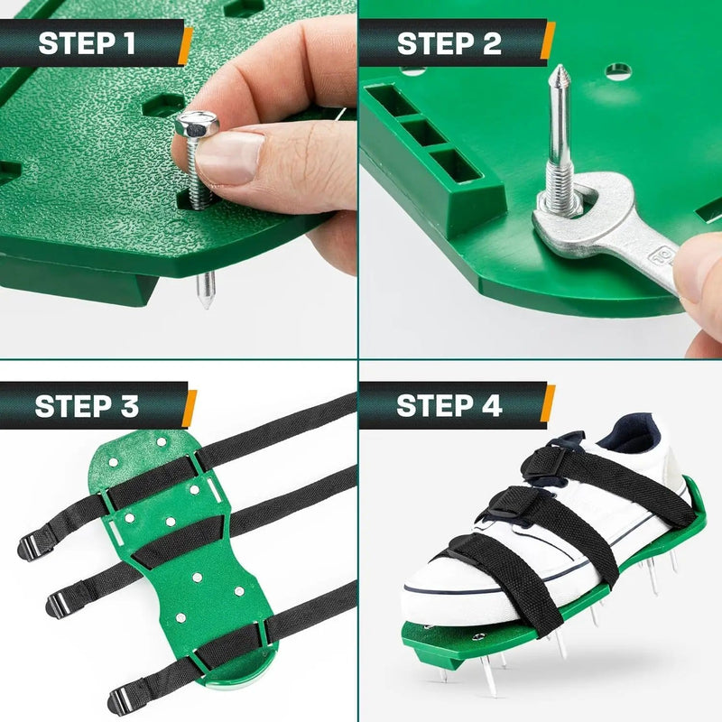 salelink.co.nz Unbranded Garden Lawn Aerator Spike Shoes Garden Lawn Aerator Spike Shoes | Action Outdoors NZ