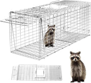 salelink.co.nz Unbranded 66 x 23 x 26cm Animal Trap Possum Trap Folding Humane Live Catch Possum Trap Cage 66x23x26cm