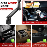 salelink.co.nz Unbranded Car Cup Holder Tray Food Table Car Cup Holder Tray Food Table | Action Outdoors NZ