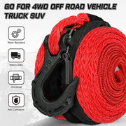X-BULL Synthetic Winch Rope Cable Line 25M 32000LBS – view 4