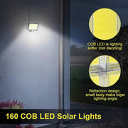 Solar Light Motion Sensor Security Led Flood Light Outdoor Garden Light – view 5