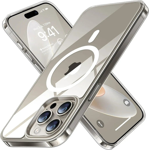 salelink.co.nz Unbranded iPhone 15 Pro Case Magsafe Clear iPhone 15 Pro Case Magsafe Clear | Action Outdoors NZ