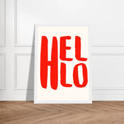 Blank Wall Print Shop Print Material Hello Hello