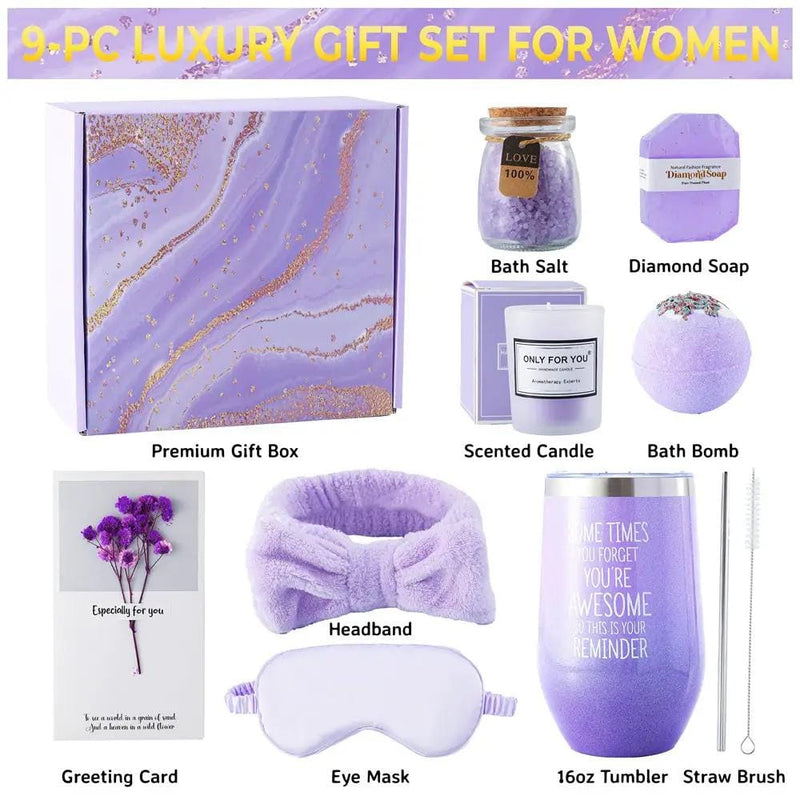 Poppy Gifts Aroma Candle Bath Gift Box Aroma Candle Bath Gift Box