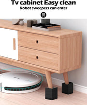salelink.co.nz Unbranded 4Pcs Furniture Risers 11cm 4Pcs Furniture Risers 11cm | Action Outdoors NZ