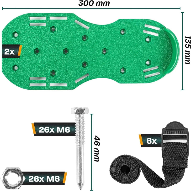 salelink.co.nz Unbranded Garden Lawn Aerator Spike Shoes Garden Lawn Aerator Spike Shoes | Action Outdoors NZ