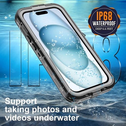 salelink.co.nz Unbranded iPhone 15 Plus Case Waterproof iPhone 15 Plus Case Waterproof | Action Outdoors NZ