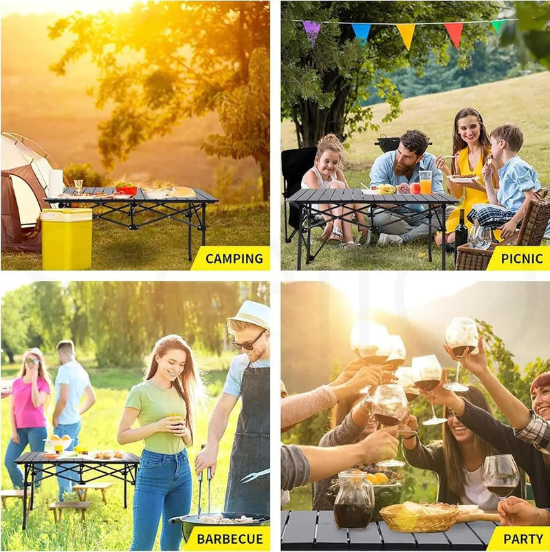 ECOTREK Table The Perfect Travel Camping Table – 95cm Foldable Outdoor Table LFRD5041 The Perfect Travel Camping Table – 95cm Foldable Outdoor Table LFRD5041