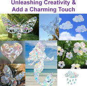 salelink.co.nz Unbranded 45cmx200cm 3D Rainbow Window Film 45cmx200cm 3D Rainbow Window Film | Action Outdoors NZ
