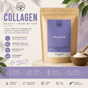 Kiwi Nutrition Collagen Powder Collagen Powder - Unflavoured 350g Collagen Powder - Unflavoured 350g | NZ