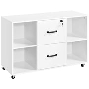 Yaheetech Vintage File Cabinet Mobile Letter Size File Cabinet Vintage File Cabinet Mobile Letter Size File Cabinet
