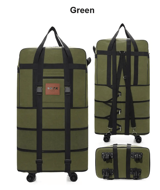 158L Expandable Luggage Bag – Foldable Rolling Travel Bag XCMF1183 by ECOTREK