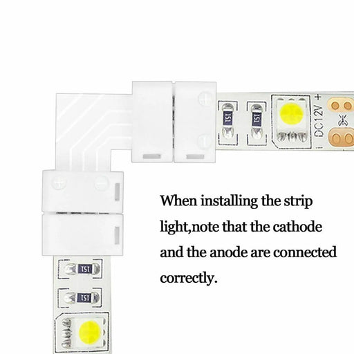 4X L Shape 5050 RGB LED Strip Light Corner Connector Adapter 90° Joint LD1278 – view 2