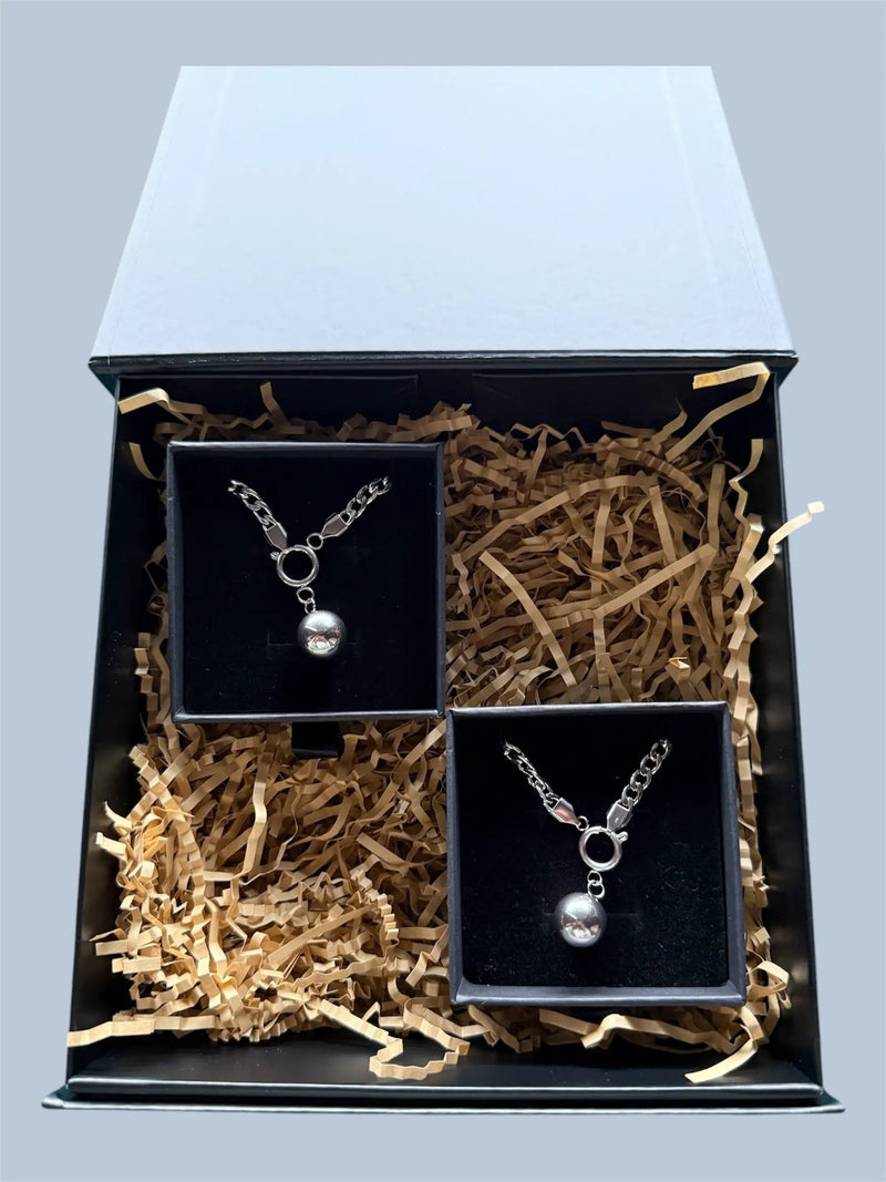 Tahana Jewellery Bundle Set Pōro Toa Silver Set Pōro Toa Silver Set
