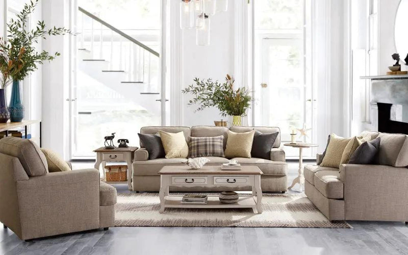 sue-e furniture Sofa and Lounge Suites Alexander Brown Two seats Fabric sofa Alexander Brown Two seats Fabric sofa