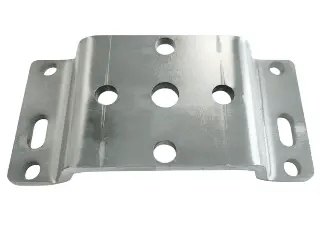 UBolt Swivel Plate 8mm Thick 100mm Trojan Jockey Wheel Part