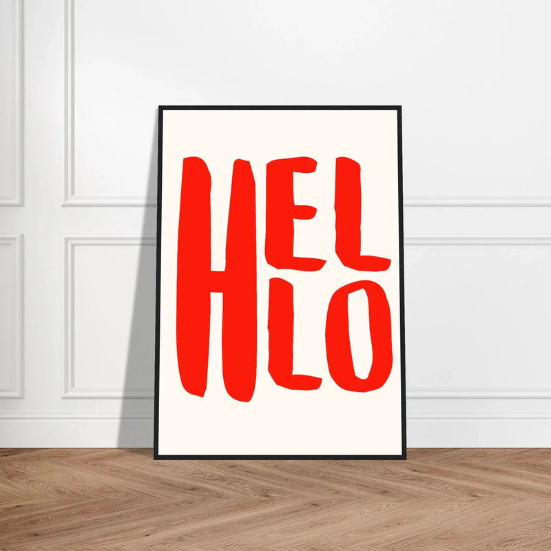 Blank Wall Print Shop Print Material Hello Hello