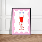 Blank Wall Print Shop Print Material Cin Cin Cin Cin