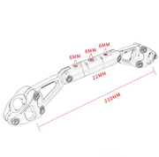 Multifunctional Handlebar Crossbar Levers with Phone Holder, Navigation Bracket & Hooks – view 2