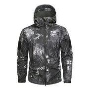 Mead's Supply & Equipment Outfitters limited Digital Camo Waterproof Mountaineering Jacket Windproof Breathable Unisex Digital Camo Waterproof Mountaineering Jacket